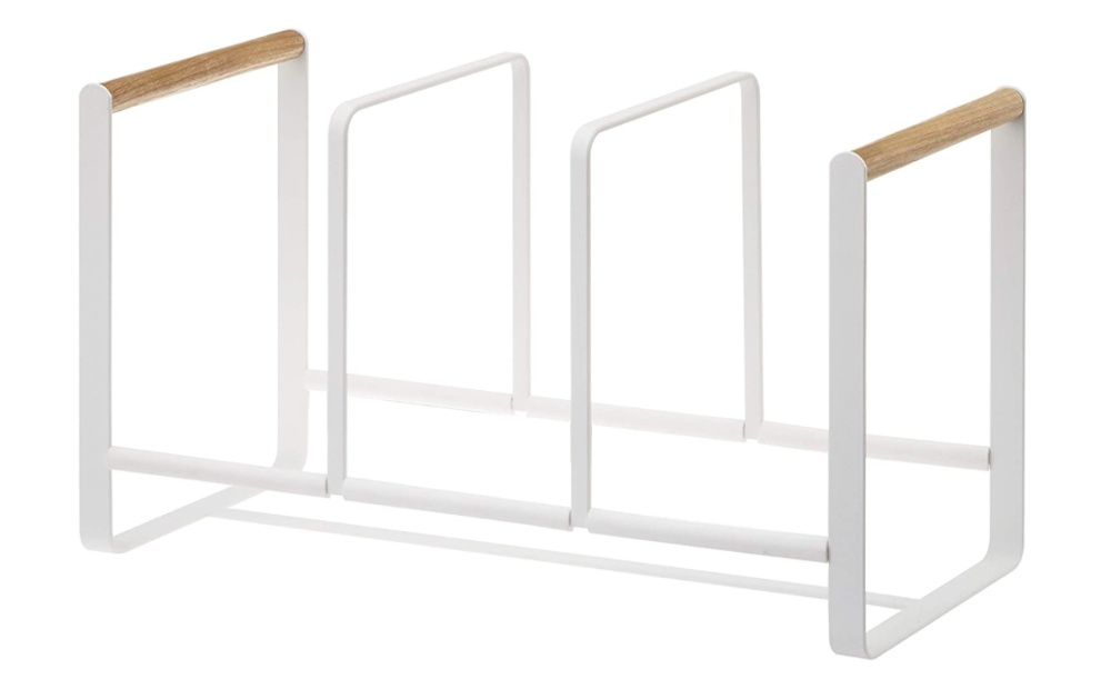Rack for Dishes, Wide, TOSCA DISH ORGANIZER, 34,5 x 16,5 x 20 cm, Yamazaki, White in the group Storage / Kitchen storage / Kitchen cabinet organizers at SmartaSaker.se (42888)