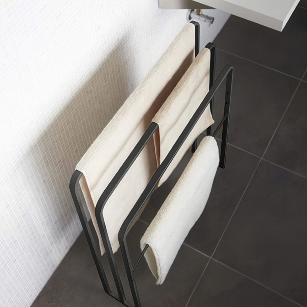 Rack in metal, TOWER TOWEL HANGER, 14 x 70 x H 81 cm in the group Storage / Bathroom storage at SmartaSaker.se (42890)