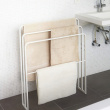 Rack in metal, TOWER TOWEL HANGER, 14 x 70 x H 81 cm