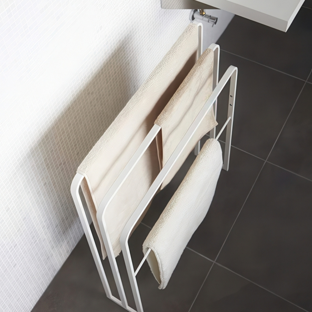 Rack in metal, TOWER TOWEL HANGER, 14 x 70 x H 81 cm in the group Storage / Bathroom storage at SmartaSaker.se (42890)