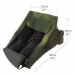 Boot bag, HIKING BOOT BAG , 30 x 23 x H 20 cm, Garland, green