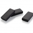 Eraser, DESKSTORE BLACK, 4,9 x 2,3 x H 0,9 cm, Black Eraser, DESKSTORE BLACK, 4,9 x 2,3 x H 0,9 cm, Black