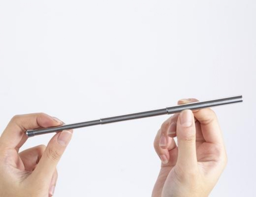 Drinking Straw in metal, extendable, reusable, TRAVEL STRAW, Stainless steel in the group Storage / Kitchen storage at SmartaSaker.se (42905)