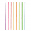 Drinking Straws, reusable, Set of 24, KIKKERLAND RAINBOW, 20 cm, Assorted Drinking Straws, reusable, Set of 24, KIKKERLAND RAINBOW, 20 cm, Assorted