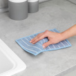 Sponges, cleaning using only water, Set of 2, REINIGUNGSSCHWAMM, 23 x 17 cm, Grey / Blue