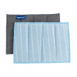 Sponges, cleaning using only water, Set of 2, REINIGUNGSSCHWAMM, 23 x 17 cm, Grey / Blue