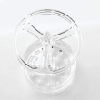 Toothbrush holder, EVA LARGE TB STAND, Ø 9,5 x H 15 cm, Clear Toothbrush holder, EVA LARGE TB STAND, Ø 9,5 x H 15 cm, Clear