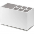 Toothbrush holder, YAMAZAKI MIST, 11 x 5 x H 7 cm, White Toothbrush holder, YAMAZAKI MIST, 11 x 5 x H 7 cm, White