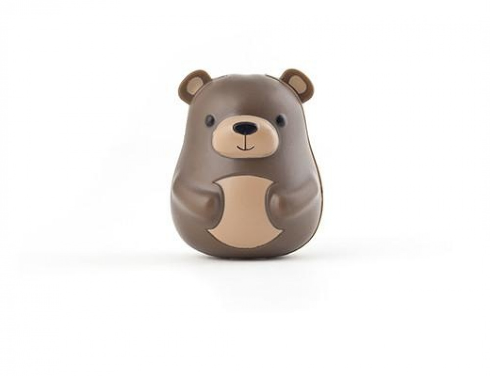 Toothbrush holder with suction, BEAR, Kikkerland in the group Storage / Bathroom storage at SmartaSaker.se (42926)