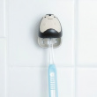 Toothbrush holder with suction, HEDGEHOG, Kikkerland, Brun / Beige Toothbrush holder with suction, HEDGEHOG, Kikkerland, Brun / Beige