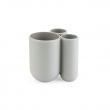 Toothbrush Holder, TOUCH, 10 x 8 x H 10 cm Umbra, grey Toothbrush Holder, TOUCH, 10 x 8 x H 10 cm Umbra, grey