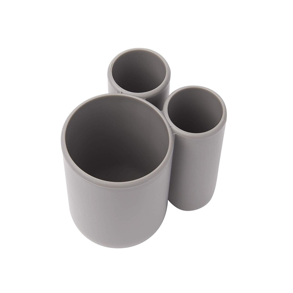 Toothbrush Holder, TOUCH, 10 x 8 x H 10 cm Umbra, grey in the group Storage / Bathroom storage at SmartaSaker.se (42934)