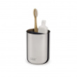 Caddy for electric toothbrushes, EASY STORE LUXE, Ø 9 x H 11,7 cm, Joseph Joseph, Stainless Steel   Caddy for electric toothbrushes, EASY STORE LUXE, Ø 9 x H 11,7 cm, Joseph Joseph, Stainless Steel