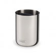 Caddy for electric toothbrushes, EASY STORE LUXE, Ø 9 x H 11,7 cm, Joseph Joseph, Stainless Steel   Caddy for electric toothbrushes, EASY STORE LUXE, Ø 9 x H 11,7 cm, Joseph Joseph, Stainless Steel