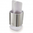 Toothbrush Mug for Electric Toothbrush, Joseph Joseph, Silver