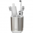 Toothbrush Mug for Electric Toothbrush, Joseph Joseph, Silver