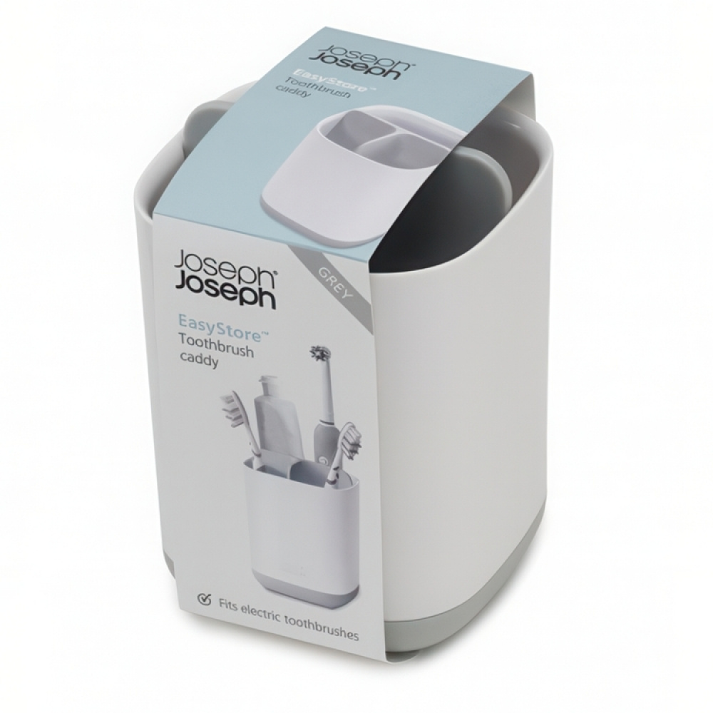 Caddy for electric toothbrushes, EASY STORE, 9 x 9 x H 12,7 cm Joseph Joseph in the group Storage / Bathroom storage at SmartaSaker.se (42937)