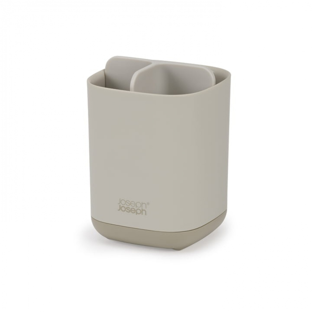  Caddy for electric toothbrushes, EASY STORE ECRU, 9 x 9 x H 12,7 cm Joseph Joseph, Light Grey in the group Storage / Bathroom storage at SmartaSaker.se (42938)