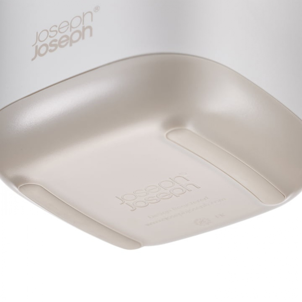  Caddy for electric toothbrushes, EASY STORE ECRU, 9 x 9 x H 12,7 cm Joseph Joseph, Light Grey in the group Storage / Bathroom storage at SmartaSaker.se (42938)