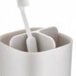 Toothbrush Mug for Electric Toothbrush, Joseph Joseph, Beige