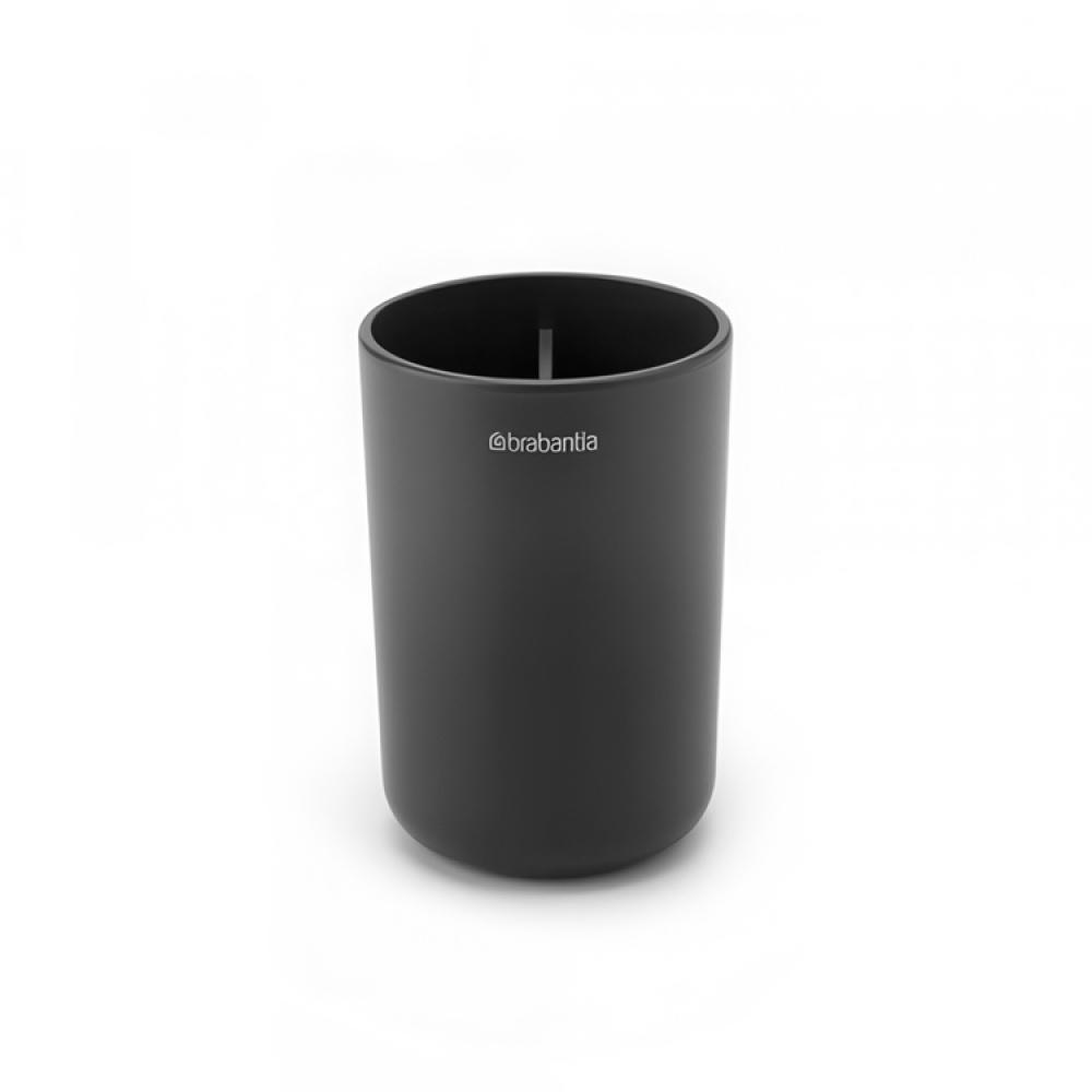 Toothbrush holder with divider, BRABANTIA RENEW, Ø 7,6 x H 11 cm in the group Storage / Bathroom storage at SmartaSaker.se (42940)