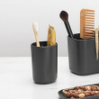 Toothbrush holder with divider, BRABANTIA RENEW, Ø 7,6 x H 11 cm