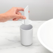 Toothbrush holder with divider, BRABANTIA RENEW, Ø7,6 x H 11 cm, White Toothbrush holder with divider, BRABANTIA RENEW, Ø7,6 x H 11 cm, White