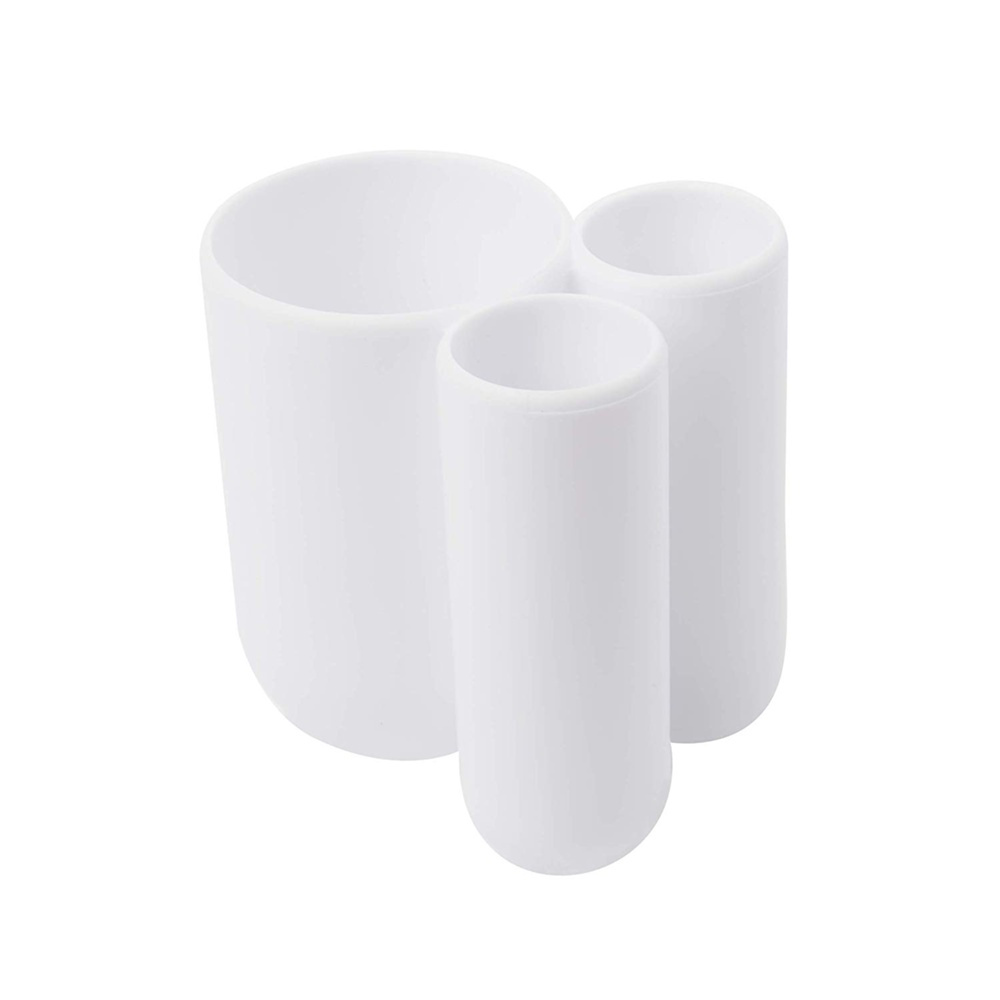 Toothbrush Holder / Pen cup, TOUCH, 10 x 8 x H 10 cm, Umbra, vit in the group Storage / Bathroom storage at SmartaSaker.se (42942)