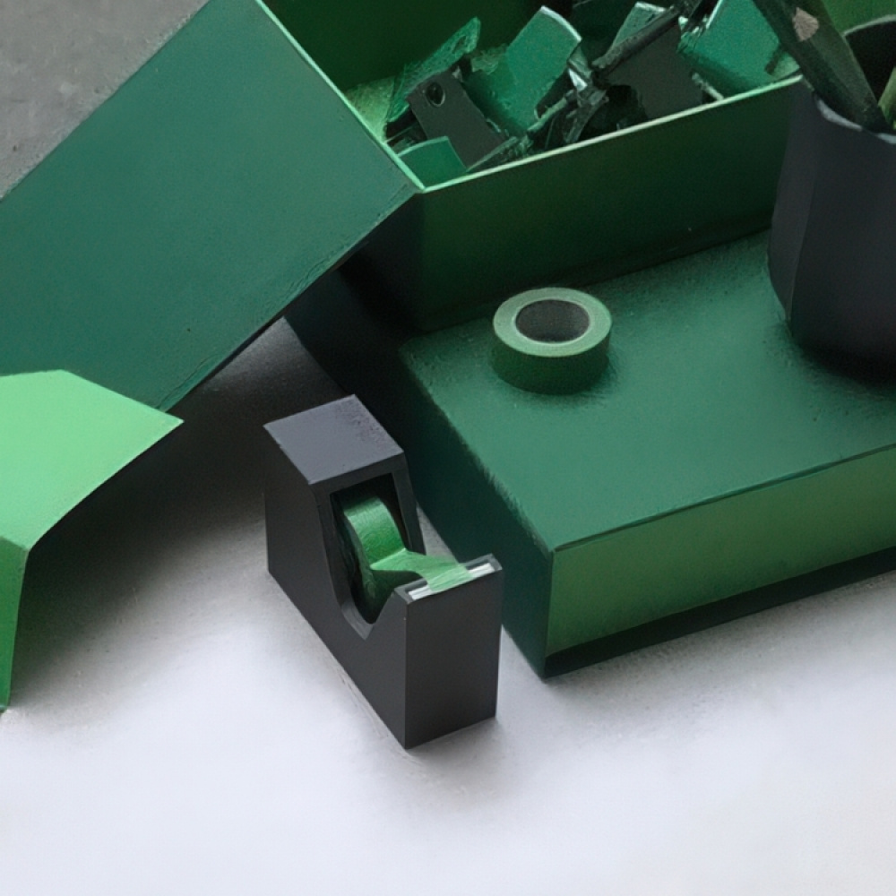 Tape dispenser BURO, Lexon Design, grey in the group Storage / Office supplies at SmartaSaker.se (42946)