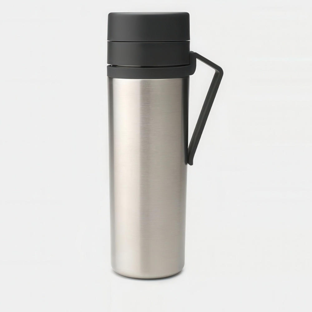 Thermos with handle 0.5L, Brabantia in the group Storage / Kitchen storage / Food containers / Metal lunch boxes at SmartaSaker.se (42949)