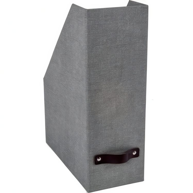 Magazine Holders, set of 2, BIGSO WILLIAM CANVAS, Grey in the group Storage / Office supplies at SmartaSaker.se (42956)