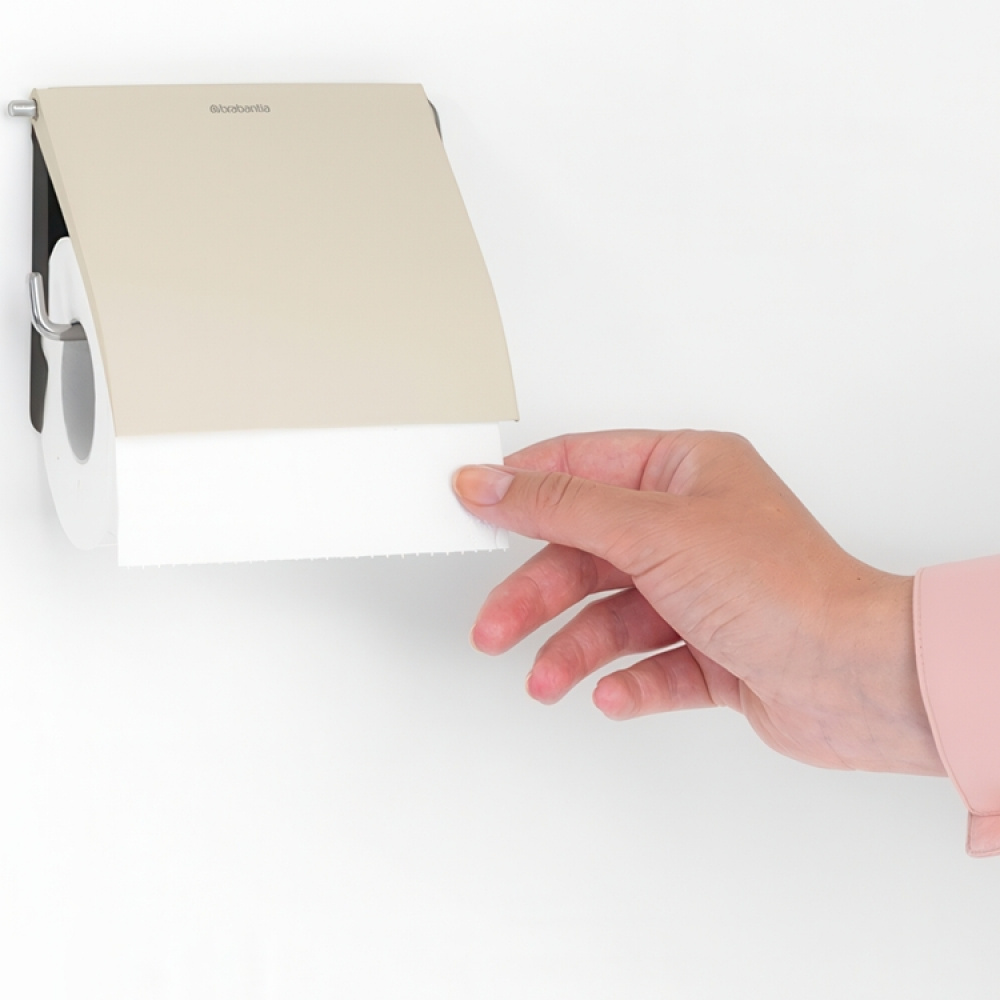 Toilet Roll Holder, Self-adhesive / Wall Mount, BRABANTIA RENEW in the group Storage / Bathroom storage at SmartaSaker.se (42961)