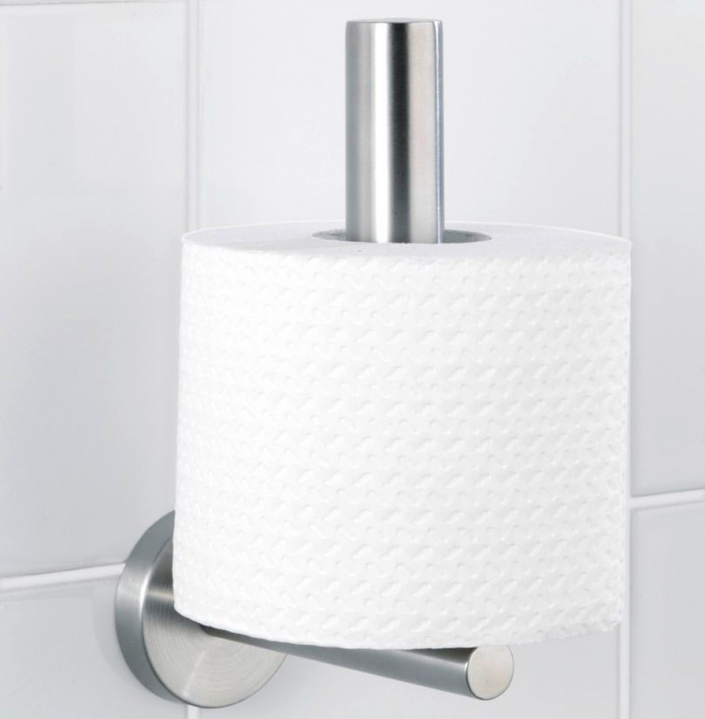 Toilet Paper Holder, Wall Mounted, BOSIO, Brushed Stainless Steel in the group Storage / Bathroom storage at SmartaSaker.se (42962)
