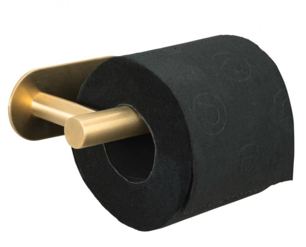 Self-adhesive toilet paper holder, OREA TURBO-LOC, Gold in the group Storage / Bathroom storage at SmartaSaker.se (42965)