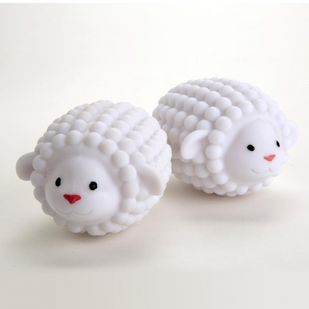 Drying balls for the dryer, Set of 2, LAMB DRYER, White in the group Storage / Laundry and care at SmartaSaker.se (42971)