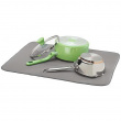 Thin quick-drying dish mat, iDRY XL, 61 x 46 cm, Grey Thin quick-drying dish mat, iDRY XL, 61 x 46 cm, Grey
