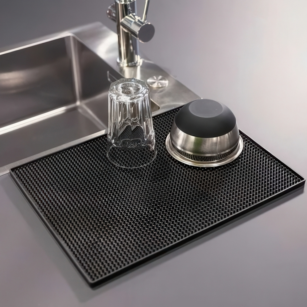 Drain mat with spike structure, CLASSIC DRIP MAT, 40 x 30 cm in the group Storage / Kitchen storage / Dish racks and sink accessories at SmartaSaker.se (42978)