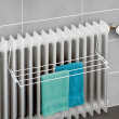Drying rack for radiator, WÄSCHENTROCKNER, 59 x 16 cm, White Drying rack for radiator, WÄSCHENTROCKNER, 59 x 16 cm, White