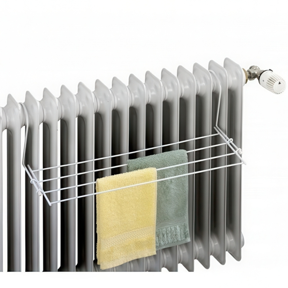 Drying rack for radiator, WÄSCHENTROCKNER, 59 x 16 cm, White in the group Storage / Laundry and care / Drying racks at SmartaSaker.se (42981)