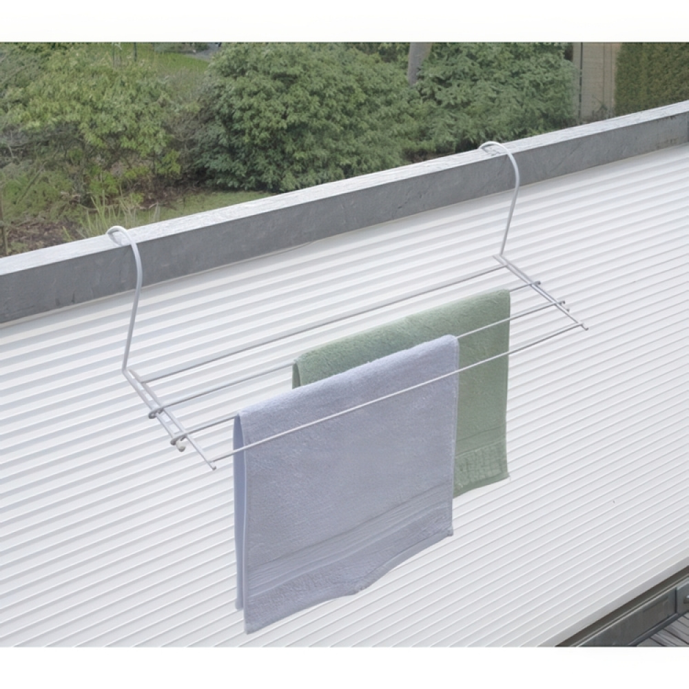 Drying rack for radiator, WÄSCHENTROCKNER, 59 x 16 cm, White in the group Storage / Laundry and care / Drying racks at SmartaSaker.se (42981)
