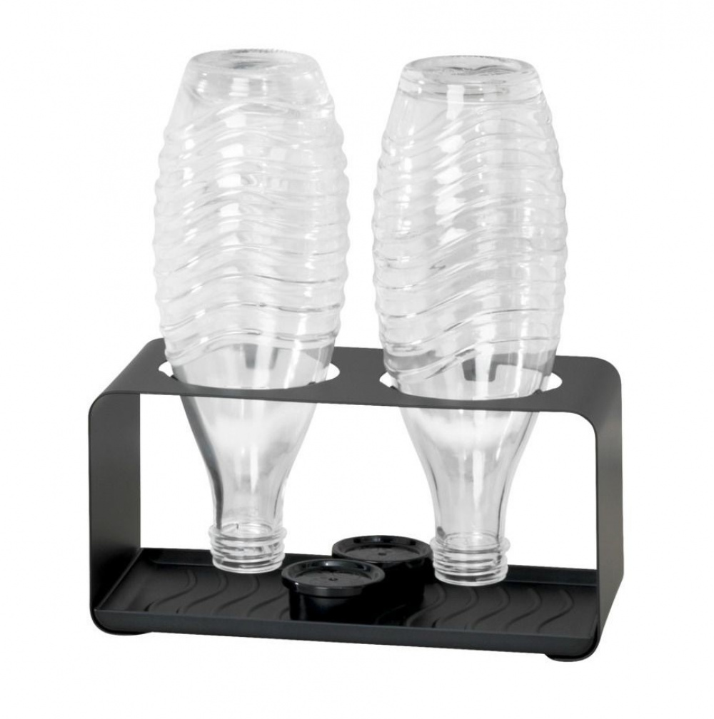 Bottle Drying Stand, WAVE, Black in the group Storage / Kitchen storage / Dish racks and sink accessories at SmartaSaker.se (42988)