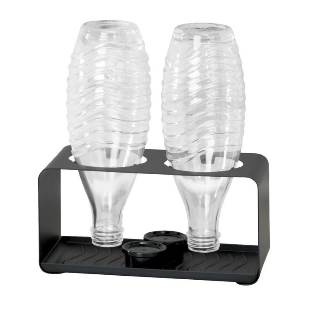 Bottle Drying Stand, WAVE, Black in the group Storage / Kitchen storage / Dish racks and sink accessories at SmartaSaker.se (42988)
