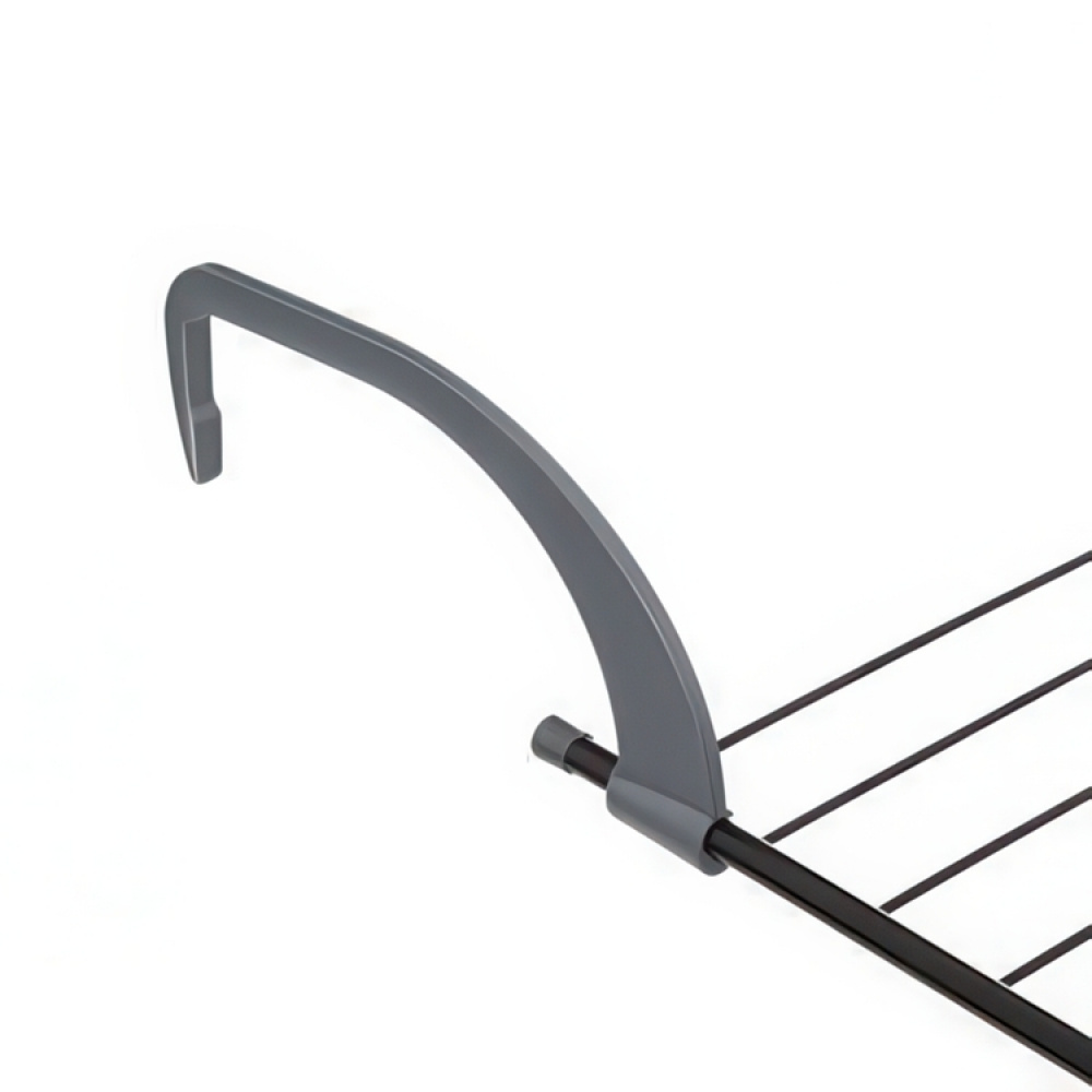 Drying rack, EXTENDING AIRER, 60 x 55 x H 13 cm, Black in the group Storage / Laundry and care / Drying racks at SmartaSaker.se (42989)