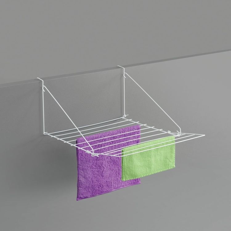 Drying rack for Balcony, BREDA, 7 m, Vit in the group Storage / Laundry and care / Drying racks at SmartaSaker.se (42990)