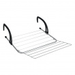 Drying rack, SERAM, 52 x 84 x H 20 cm, Silver / Black Drying rack, SERAM, 52 x 84 x H 20 cm, Silver / Black