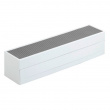 Mini-shelf with 3 extendable shelves, STEPS, white / grey Mini-shelf with 3 extendable shelves, STEPS, white / grey