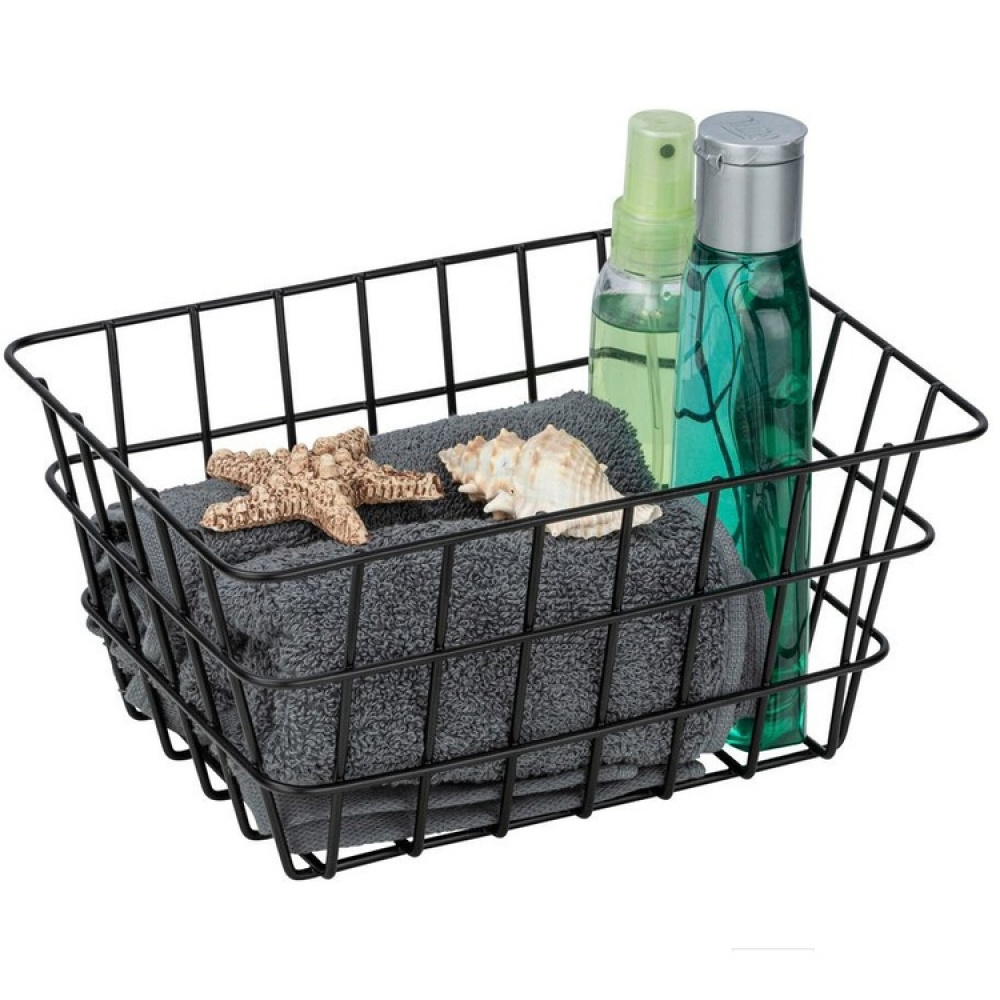Wire basket, VIANA VANITY BASKET, 25 x 18 x H 12 cm in the group Storage / Cleaning and waste sorting / Cleaning baskets at SmartaSaker.se (43002)