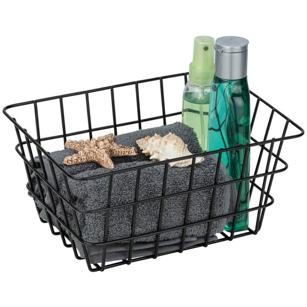 Wire basket, VIANA VANITY BASKET, 25 x 18 x H 12 cm in the group Storage / Cleaning and waste sorting / Cleaning baskets at SmartaSaker.se (43002)