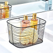 Wire basket, VIENNA LARGE, 24 x 19 x H 19 cm , Black Wire basket, VIENNA LARGE, 24 x 19 x H 19 cm , Black