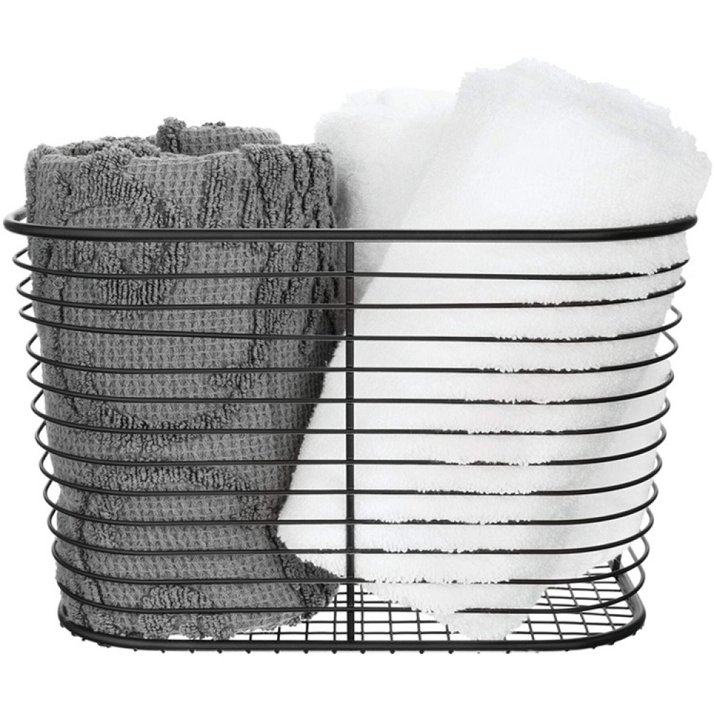 Wire basket, VIENNA LARGE, 24 x 19 x H 19 cm , Black in the group Storage / Cleaning and waste sorting / Cleaning baskets at SmartaSaker.se (43003)